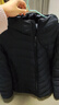 坦博尔轻薄羽绒服男秋冬时尚保暖宽松连帽短款防寒外套TF236209 夜影蓝 XL (175/92A) 实拍图