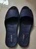 步术BUOOUNSU中国台湾进口鱼嘴防撞儿童亲子拖鞋男女四季防滑轻便柔软 深海蓝 27 CM鞋约长(XL适合42-44穿) 实拍图