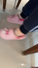 幸福玛丽（Cheerful Mario）美乐蒂儿童拖鞋女孩冬季可爱毛毛公主女童棉拖鞋室内家居宝宝棉鞋 实拍图
