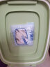 爱丽思（IRIS）猫粮桶宠物储粮桶狗粮桶猫咪用品猫粮10kg大容量密封桶干燥剂 4-6kg绿色 (含勺子+干燥剂) 实拍图
