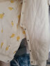 童泰婴儿秋冬衣服夹棉爬服0-1岁宝宝棉服连体衣哈衣 黄色小甜梨 80cm 实拍图