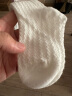 9i9婴儿袜子夏宝宝长筒袜新生儿网眼防蚊袜精梳棉袜松口3双粉 晒单实拍图