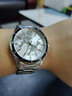 卡西欧（CASIO） 卡西欧(CASIO)手表商务男士运动防水三眼指针时尚石英腕表送男友 白盘钢带MTP-1374D-7A 实拍图