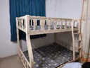 东启匠【免费安装】全实木上下床儿童床双层床上下铺双人床子母床实木床 升级加厚实木床板(单拍不发) 上铺宽130下铺宽150 实拍图
