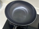 康巴赫铁锅无涂层炒锅精铁炒菜锅电磁炉燃气灶通用锅具32cm 实拍图