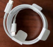 Apple/苹果 Lightning/闪电转 USB 连接线 (2 米) iPhone iPad 手机 平板 数据线 充电线 实拍图