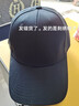 DEVINSS棒球帽子男女通用刺绣帽子四季可戴户外百搭棒球帽防晒遮阳帽子H191 黑色 可调节 实拍图