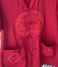 俞兆林（YUZHAOLIN）唐装男中国风爷爷奶奶情侣夏季父母短袖套装爸爸过寿星生日中老年 龙凤刺绣 红色【上衣】 L /40 男【建议120-140斤】 实拍图