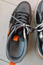 回力男鞋休闲运动鞋2025秋冬季新款男士潮流百搭阿甘鞋子 灰/黑/桔 41 实拍图