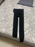 浪莎加肥加大打底裤中厚款大码龙爪毛加绒双加档富姐裤胖MM一体裤袜 黑色踩脚（260g中厚款） 1条 2XL 加肥加大【适合110-180斤】 实拍图