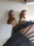 百丽柔软法式切尔西靴女商场同款羊皮通勤短靴加绒A2V1DDD3 棕色-单里 36 实拍图