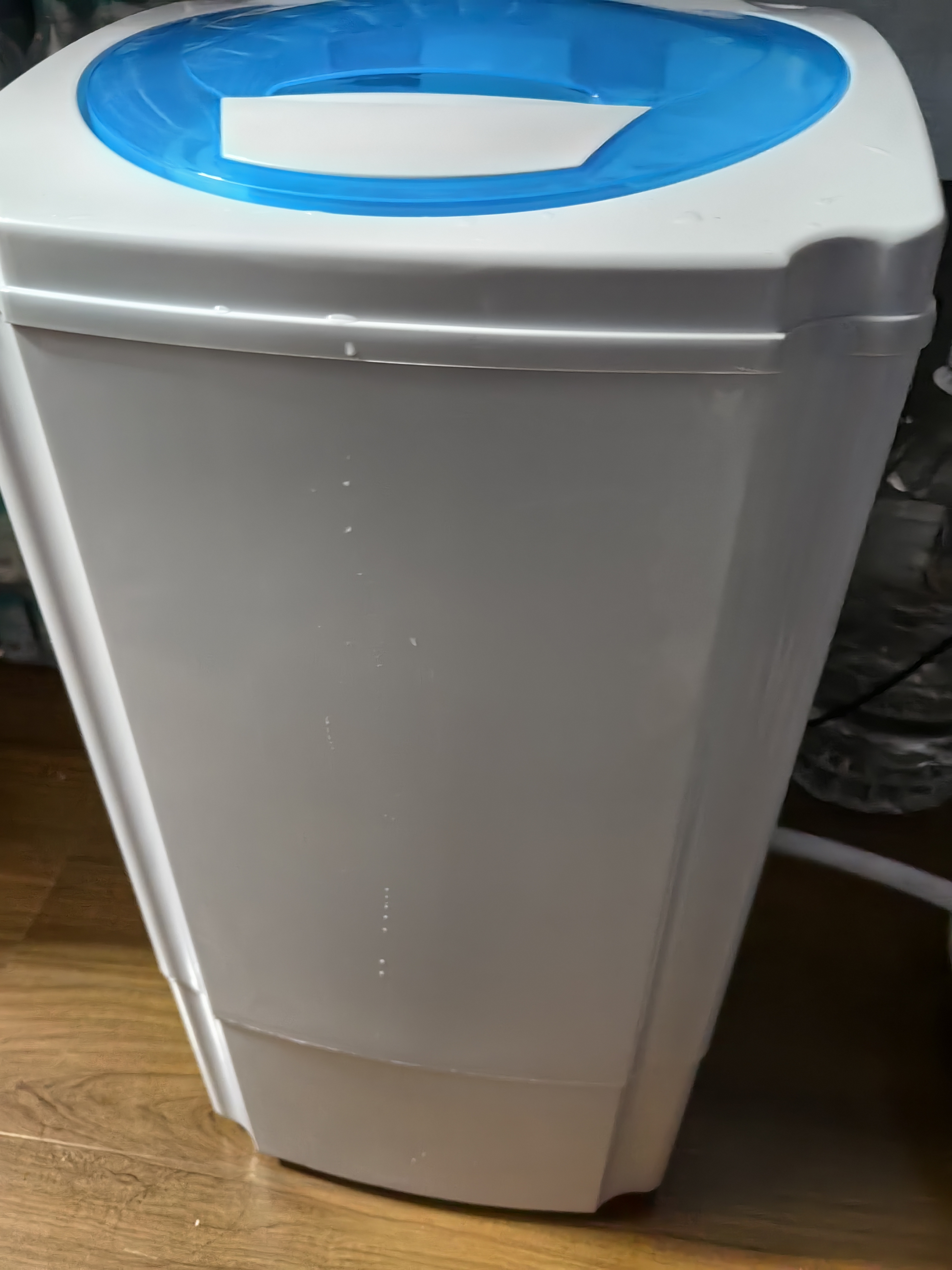 骆驼牌家用衣服脱水机甩干机单甩大容量出租房甩桶脱水桶小型单甩干桶 加厚蓝色8.5kg塑料内桶 8.5L 实拍图