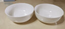 瓷秀源7英寸泡面碗陶瓷碗家用韩式骨瓷碗米饭碗大汤碗大碗创意餐具套装 7英寸直口面碗(宽18.3cm 高8cm) 晒单实拍图