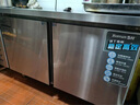 雪村 商用保鲜冷藏冷冻工作台操作台卧式冰柜厨房平冷操作台冰箱水吧台冰柜奶茶店冰箱冷藏 1500*800*800 双温【宽度可选】 实拍图