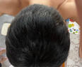佰丝堂假发男短发全手织四周隐形生物头皮头顶补发片全真发透气男士发块 实拍图