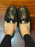 OZZEG澳洲豆豆鞋女冬季加绒保暖棉鞋羊皮毛一体平底防滑孕妇鞋毛毛鞋 黑色 36 晒单实拍图