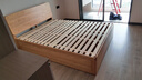 源氏木语精选橡木实木床现代简约多功能储物床北欧原木小户型大容量箱体床 橡木(无底板)高铺单床1.5*2米 实拍图
