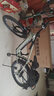 凤凰电助力自行车锂电变速电动山地车青少年通勤代步NFC仪表电瓶车 Q2青耀/48V一体轮 10AH/禧玛诺7级变速/26寸 实拍图