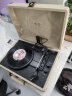 名伶 M008老式留声机复古黑胶唱片机音响客厅欧式家用电唱机无线蓝牙 羊巴皮/礼盒装 实拍图