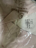 无印良品（MUJI） 女式 无侧缝双层纱织睡衣女士家居服春秋纯棉条纹格纹长袖 女款 浅粉红色格纹 S (上装155/80A下装155/62A) 实拍图