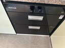 百得（BEST）华帝出品嵌入式消毒柜 二星级 家用高温消毒上下独立控制  100L大容量 消毒 DX11 二星级 100L 实拍图