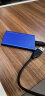 三星（SAMSUNG） 1TB Type-c USB 3.2 移动固态硬盘（PSSD） T7 蓝色 NVMe传输速度1050MB/s 超薄时尚 实拍图