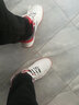回力乒羽鞋低帮防滑牛筋底网面透气男女情侣比赛羽毛球鞋运动鞋休闲鞋 WL3499白红 41 尺码偏小一码 实拍图