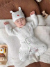 婴儿帽子夏季薄款卤门帽透气0一3个月纯棉空调三新生夏天初生胎帽 H164+h165纯棉黄色 52码0-3个月宝宝 晒单实拍图