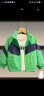 迪士尼（Disney）男童春秋外套2024新款童装上衣小男孩拼色断勾拉链开衫夹克潮衣帅 绿色 130cm 晒单实拍图