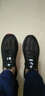 PointZerone新款夏季洞洞鞋男飞织防滑防臭开车外穿透气时尚镂空沙滩鞋凉鞋男 黑色 41 标准运动鞋码 实拍图