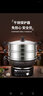 美菱 （MeiLing）电炒锅全新升级大开关旋钮定时多功能电蒸锅家用大容量铸铁电炒蒸煮一体炒菜电火锅 【升级定时款】38cm无笼（适9-11人）8L 实拍图