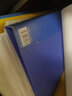 得力（deli）A4粘扣档案盒塑料文件盒 加厚资料盒 财务凭证考试文件收纳盒 办公用品 50mm背宽0.8mm纯PP 蓝 5623 十个装 实拍图