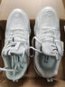 回力官方女鞋老爹鞋女春夏透气运动鞋女厚底增高小白鞋休闲鞋子女学生 雪花白【小高级】 36 实拍图