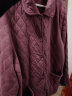 康妮雅（Conlia）冬季睡衣女保暖加厚三层夹棉厚款棉袄妈妈家居服冬天套装 丁香紫 XL码 建议166-170cm/65-73kg 晒单实拍图
