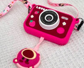 可优萌新年礼物玩具相机女孩照相机小女孩生日7-14岁4女童3-6女儿 草莓熊 【礼袋+32G内存+读卡器】 8-10男童小学生5岁小朋友元旦四 实拍图