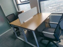 欧音（OUYIN）办公室职员办公桌椅组合屏风隔断办员工桌子办公家具电脑桌椅套装 两人位+办公椅 实拍图