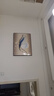 诗六艺家饰客厅装饰画北欧现代简约沙发背景墙挂画三联画大气轻奢壁画晶瓷画 福禄高照（铝合金外框） 镶钻画左右60*80+中间120*80亮面 实拍图