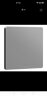 公牛（BULL）空白面板 G12系列 防溅盒面板白板86型暗装面板G12B101 星空灰 实拍图