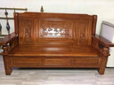 帜冬实木沙发客厅农村经济老式木头木制春秋椅联邦椅 三人位（送坐垫） 实拍图
