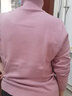 恒源祥100%纯羊毛衫女套头高领针织衫秋冬新款纯色百搭女士打底毛衣 白色 XL 175 实拍图