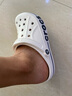 卡骆驰（crocs）洞洞鞋男鞋女鞋 25夏季新款贝雅拖鞋轻便透气情侣鞋沙滩鞋凉鞋 骨白经典克骆格/现货速发 39 -40 /M7W9/250mm 实拍图