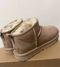 UGG美版雪地靴休闲经典迷你短靴舒适短筒靴 1116109 1116109女款SAND-沙栗色 36 实拍图