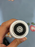 VLVEE 洗脸仪电动洁面仪脸部按摩毛孔清洁器洗脸刷洗脸机充电式 珍珠白（底座款） 实拍图