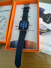 MSSM适用苹果手表表带apple watch爱马仕款iwatch S11小牛皮真皮表带ultra3/S10/9/Se3商务表带 深蓝色 实拍图