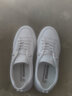回力女鞋小白鞋女2024春季新款厚底百搭休闲鞋透气运动鞋子女潮流板鞋 【皮面】628Z-白色 40 实拍图