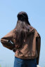 蕉下（beneunder）三合一冲锋衣LS19523女短外套风衣防风气绒保暖棉服 松露棕M 晒单实拍图