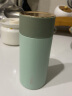 SIMELO纯钛保温杯男女士钛杯高颜值便携茶水分离水杯礼物350ML抹茶拿铁 实拍图