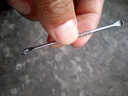 成人儿童不锈钢耳勺 挖耳勺便携带钥匙孔掏耳勺挖耳朵工具 单个 实拍图