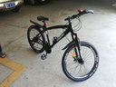 凤凰（Phoenix） 自行车山地车男女单车中小学生少年成人运动越野赛车旅行车变速 26寸橘色辐条轮/铝车架 24速顶配 实拍图