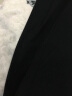 HengTravler莫代尔舞蹈练功裤跳舞阔腿裤高腰直筒垂感弹力现代舞古典舞蹈裤瑜伽裤 YZ6824 黑色 M码 实拍图